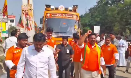 అనంతపురం జిల్లాలో అటల్-మోడీ సుపరిపాలన బస్సు యాత్ర