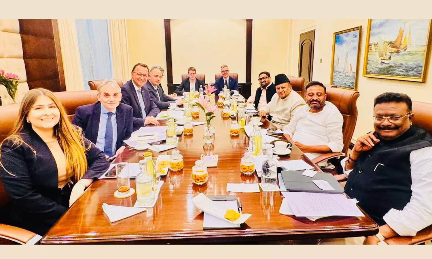 తెలంగాణ అభివృద్ధిపై జర్మన్ బుండెస్టాగ్ కమిటీ చర్చ తెలంగాణ అభివృద్ధిపై జర్మన్ బుండెస్టాగ్ కమిటీ చర్చ