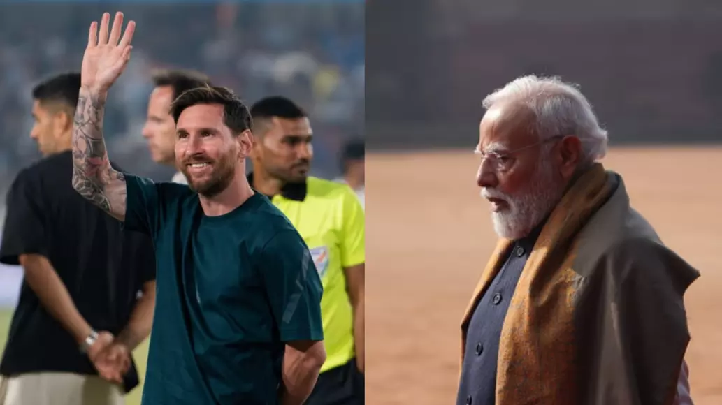 ఇవాళ్టితో ముగిసిన మెస్సీ భారత పర్యటన.. మోడీతో భేటీ, ఎగ్జిబిషన్ మ్యాచ్ ఇవాళ్టితో ముగిసిన మెస్సీ భారత పర్యటన.. మోడీతో భేటీ, ఎగ్జిబిషన్ మ్యాచ్