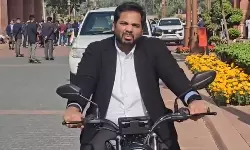 వాయు కాలుష్యంపై అవగాహన కల్పిస్తున్న తెలుగు ఎంపీ