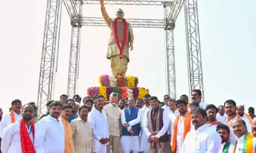 Vajpayee Statue in Amaravati Vajpayee Statue in Amaravati
