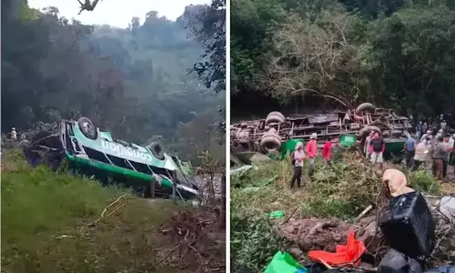 Mexico Bus Tragedy: మెక్సికోలో ఘోర రోడ్డు ప్రమాదం..10 మంది మృతి.. 32 మందికి గాయాలు