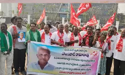 అమరావతి రైతు ప్రాణంపోయినా కళ్ళు తెరవని ప్రభుత్వం: సీపీఎం