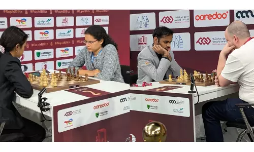 తెలుగుతేజాలు హంపి, అర్జున్‌లకు సీఎం చంద్రబాబు అభినందనలు