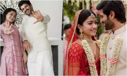 Vijay Deverakonda- Rashmika: విజయ్ దేవరకొండ- రష్మిక పెళ్లి డేట్ ఇదే..వేదిక ఎక్కడో తెలుసా..? Vijay Deverakonda- Rashmika: విజయ్ దేవరకొండ- రష్మిక పెళ్లి డేట్ ఇదే..వేదిక ఎక్కడో తెలుసా..?