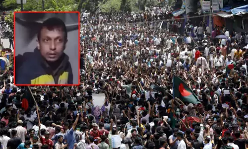 బంగ్లాదేశ్‌లో ఆగని హిందువుల హత్యలు: తాజాగా తుపాకీతో కాల్చి చంపిన సహోద్యోగి!