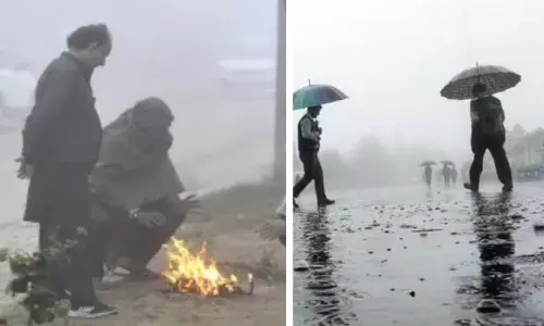 Weather Alert: ఒకవైపు చలి, మరోవైపు వర్షాలు.. 3 రోజుల వాతావరణ వివరాలు ఇవే Weather Alert: ఒకవైపు చలి, మరోవైపు వర్షాలు.. 3 రోజుల వాతావరణ వివరాలు ఇవే