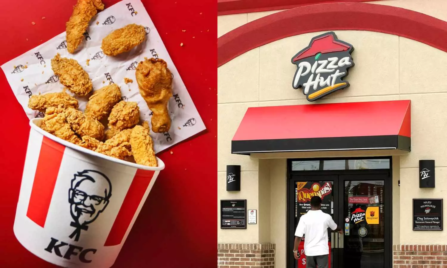KFC Pizza Hut merger : భారతదేశంలో KFC మరియు పిజ్జా హట్ ఆపరేటర్ల విలీనం; $934 మిలియన్ల భారీ డీల్తో కొత్త ఫాస్ట్-ఫుడ్ దిగ్గజం ఆవిర్భావం KFC Pizza Hut merger : భారతదేశంలో KFC మరియు పిజ్జా హట్ ఆపరేటర్ల విలీనం; $934 మిలియన్ల భారీ డీల్తో కొత్త ఫాస్ట్-ఫుడ్ దిగ్గజం ఆవిర్భావం