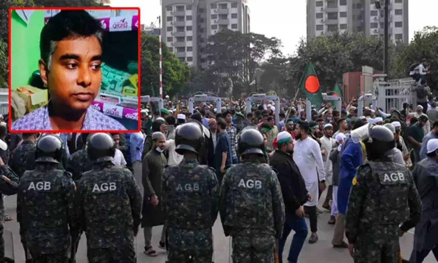 బంగ్లాదేశ్లో ఆగని దారుణాలు: దుండగుల దాడిలో గాయపడ్డ హిందూ వ్యాపారి మృతి బంగ్లాదేశ్లో ఆగని దారుణాలు: దుండగుల దాడిలో గాయపడ్డ హిందూ వ్యాపారి మృతి