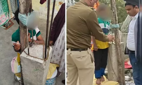 12 ఏళ్ల బాలుడికి గొలుసులతో బేడీలు: నాగ్‌పూర్‌లో కన్నవారి అమానుషం.. ఎందుకంటే?