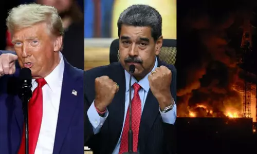 US Military Action in Venezuela: వెనిజులా అధ్యక్షుడు, అతడి భార్యను బంధించాం: డొనాల్డ్ ట్రంప్ సంచలన ప్రకటన US Military Action in Venezuela: వెనిజులా అధ్యక్షుడు, అతడి భార్యను బంధించాం: డొనాల్డ్ ట్రంప్ సంచలన ప్రకటన