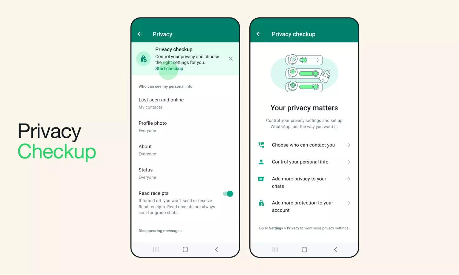 WhatsApp privacy :మీ చాటింగ్ను సురక్షితంగా ఉంచే 8 వాట్సాప్ ఫీచర్లు WhatsApp privacy :మీ చాటింగ్ను సురక్షితంగా ఉంచే 8 వాట్సాప్ ఫీచర్లు