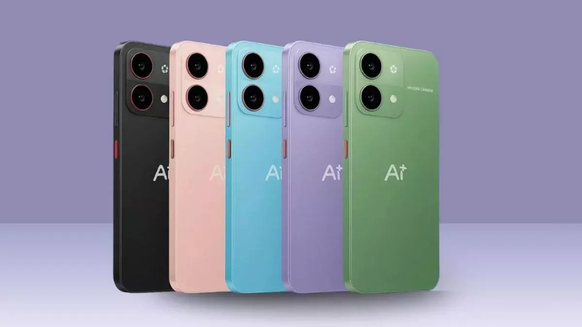 AI+ Pluse: రూ.5,999కే కొత్త స్మార్ట్ఫోన్.. 5000mAh బ్యాటరీ, 50MP AI కెమెరా..! AI+ Pluse: రూ.5,999కే కొత్త స్మార్ట్ఫోన్.. 5000mAh బ్యాటరీ, 50MP AI కెమెరా..!