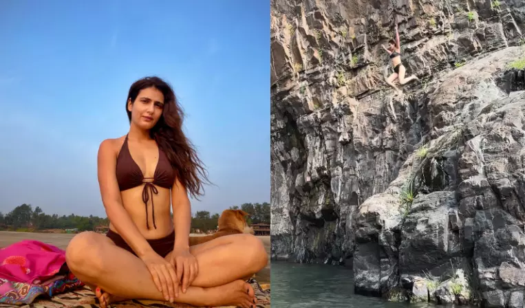 Viral Video: పెద్ద కొండపై నుంచి కిందకు దూకిన హీరోయిన్.. షాకింగ్ వీడియో వైరల్ Viral Video: పెద్ద కొండపై నుంచి కిందకు దూకిన హీరోయిన్.. షాకింగ్ వీడియో వైరల్