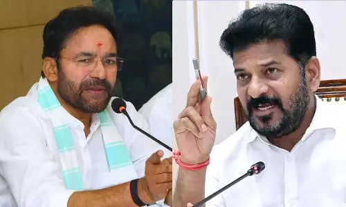 Kishan Reddy: వరంగల్ కోట భూముల ఆక్రమణలపై సీఎం రేవంత్కి మంత్రి కిషన్ రెడ్డి లేఖ Kishan Reddy: వరంగల్ కోట భూముల ఆక్రమణలపై సీఎం రేవంత్కి మంత్రి కిషన్ రెడ్డి లేఖ