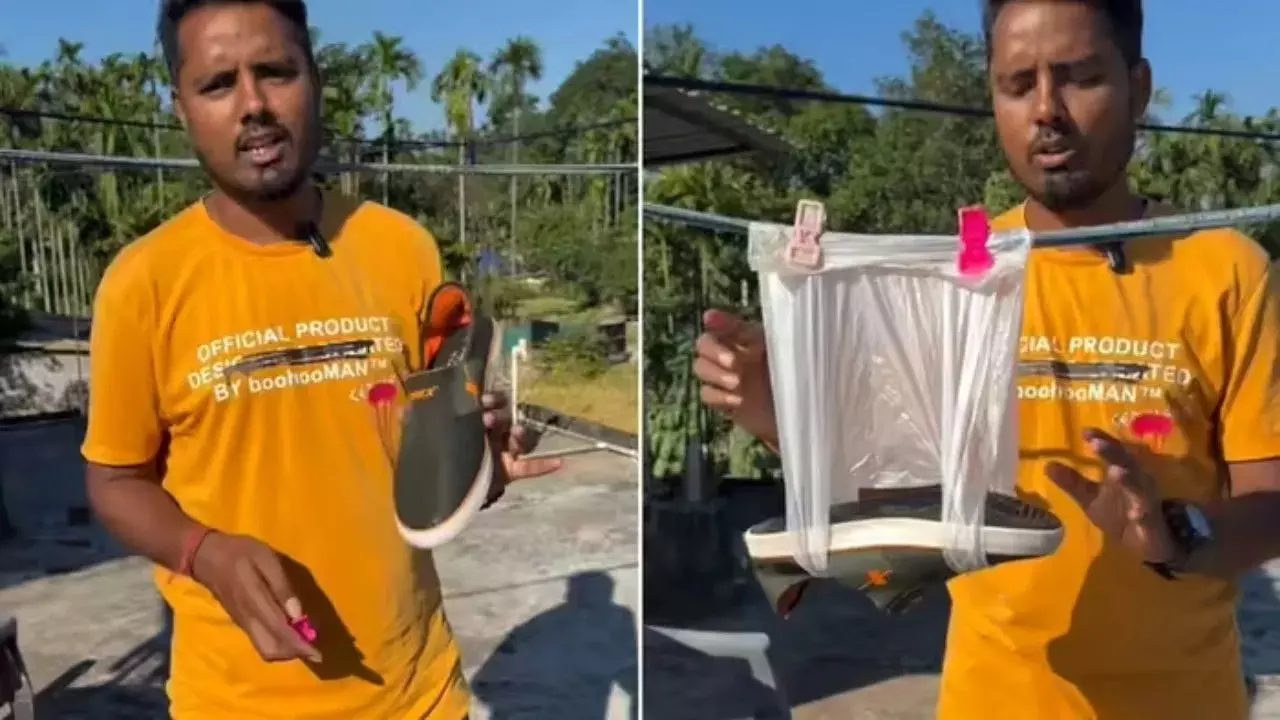 Viral Video : షూస్ ఆరట్లేదా? ఎండ లేకపోయినా చిటికెలో ఆరిపోయే అదిరిపోయే ట్రిక్ Viral Video : షూస్ ఆరట్లేదా? ఎండ లేకపోయినా చిటికెలో ఆరిపోయే అదిరిపోయే ట్రిక్