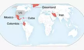 Trumps New Map: ప్రపంచ పటాన్ని మార్చేస్తున్న ట్రంప్.. కెనడా, వెనిజులా, గ్రీన్‌లాండ్ ఇక అమెరికావేనా? సంచలన మ్యాప్ విడుదల!