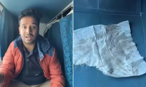 Viral Video : టికెట్ ధర వేలల్లో..సౌకర్యాలు మాత్రం సున్నా? వైరల్ అవుతున్న రాజధాని ఎక్స్ప్రెస్ వీడియో Viral Video : టికెట్ ధర వేలల్లో..సౌకర్యాలు మాత్రం సున్నా? వైరల్ అవుతున్న రాజధాని ఎక్స్ప్రెస్ వీడియో