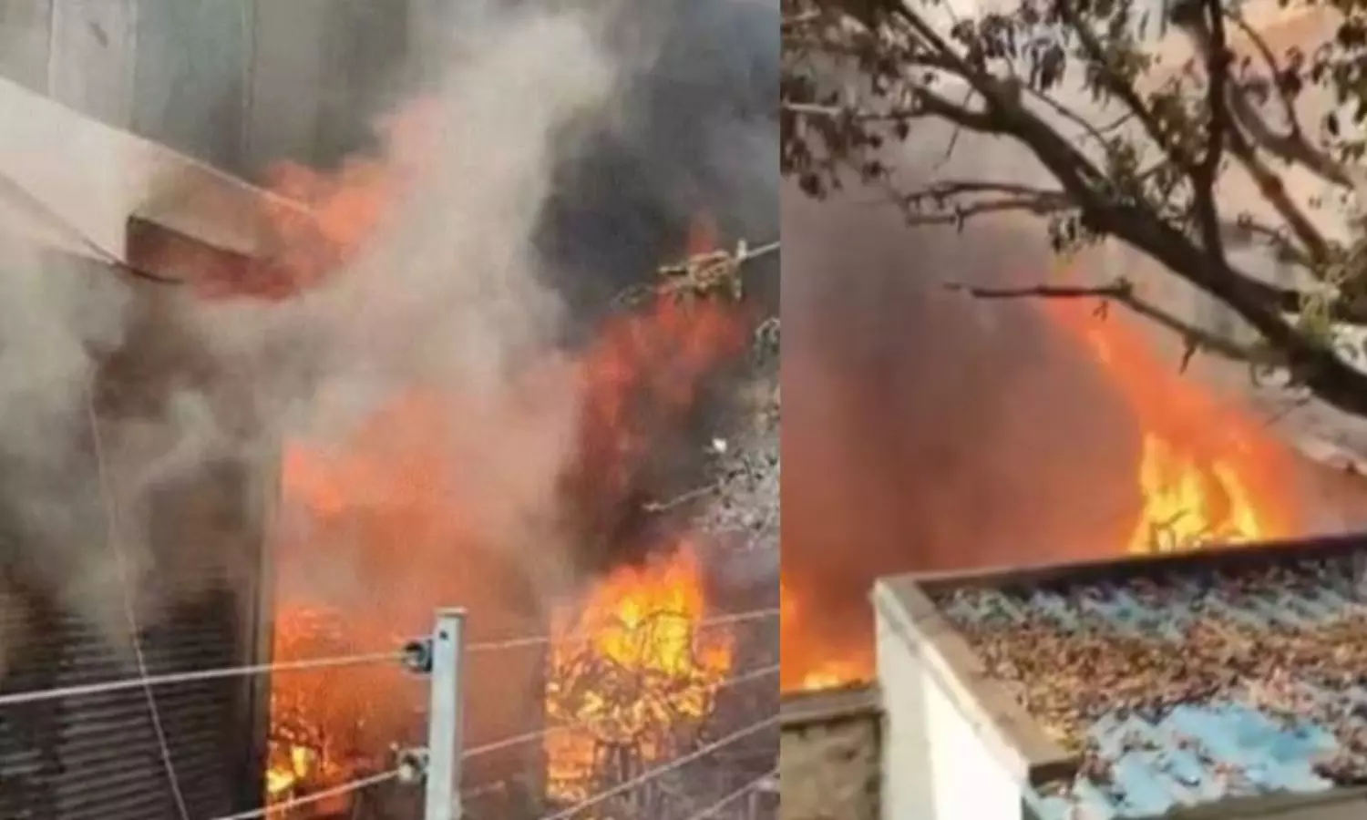 Nampally Fire Accident: నాంపల్లిలో భారీ అగ్నిప్రమాదం: ఫర్నిచర్ దుకాణంలో ఎగిసిపడ్డ మంటలు.. భవనంలో చిక్కుకున్న ఆరుగురు! Nampally Fire Accident: నాంపల్లిలో భారీ అగ్నిప్రమాదం: ఫర్నిచర్ దుకాణంలో ఎగిసిపడ్డ మంటలు.. భవనంలో చిక్కుకున్న ఆరుగురు!