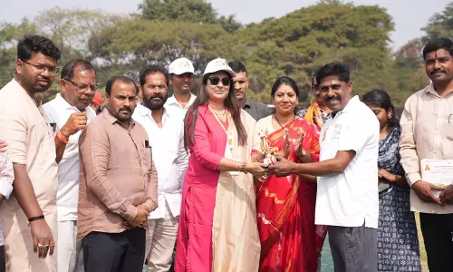 7 వికెట్ల తేడాతో విజయక్రాంతి జట్టుపై విజయం సాధించిన హెచ్ఎంటివి