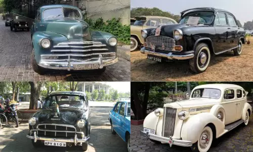 Vintage Car Rally in Hyderabad: హైదరాబాద్‌లో వింటేజ్ కార్ ర్యాలీ.. ఓల్డ్ ఈజ్ గోల్డ్‌కు నిదర్శనం
