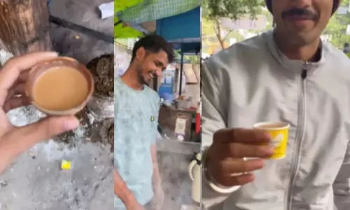 Viral Video : టీ కొట్టు స్కామ్ బట్టబయలు..రూ.5 టీని రూ.10కి ఎలా అమ్ముతున్నారో చూడండి Viral Video : టీ కొట్టు స్కామ్ బట్టబయలు..రూ.5 టీని రూ.10కి ఎలా అమ్ముతున్నారో చూడండి