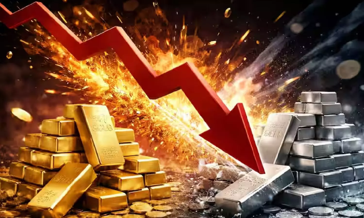 Gold Prices Crash : వరుసగా మూడోరోజు కూడా భారీగా దిగొచ్చిన బంగారం ధర..ఈ రోజు ఎంత ఉందంటే ?