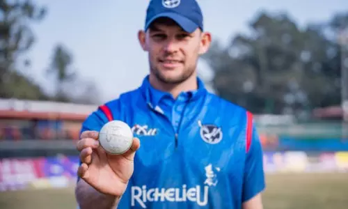 Gerhard Erasmus: మాపై కాదు, భారత్‌పైనే ఒత్తిడి.. నమీబియా కెప్టెన్ సంచలన వ్యాఖ్యలు!