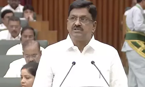 AP Budget 2026-27: వ్యవసాయ రంగానికి రూ. 13,598 కోట్లు.. విద్యా వ్యవస్థ ప్రక్షాళనే లక్ష్యం! AP Budget 2026-27: వ్యవసాయ రంగానికి రూ. 13,598 కోట్లు.. విద్యా వ్యవస్థ ప్రక్షాళనే లక్ష్యం!