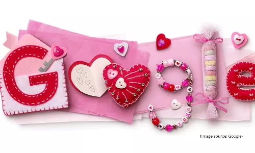 Google Valentine’s Day Special Doodle: ప్రేమికుల దినోత్సవానికి Google ప్రత్యేక డూడుల్ హైలైట్ Google Valentine’s Day Special Doodle: ప్రేమికుల దినోత్సవానికి Google ప్రత్యేక డూడుల్ హైలైట్