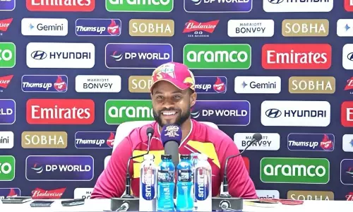 Shai Hope: సూపర్-8కు చేరిన ఆనందం ఉన్నా.. భారత్‌తో మ్యాచ్ అంటే భయమేస్తోంది!