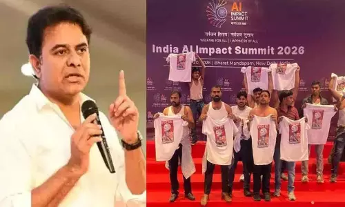 KTR: అంతర్జాతీయ సదస్సులో రాజకీయ నాటకాలా? యూత్ కాంగ్రెస్ నిరసనలపై కేటీఆర్ సెటైర్లు!