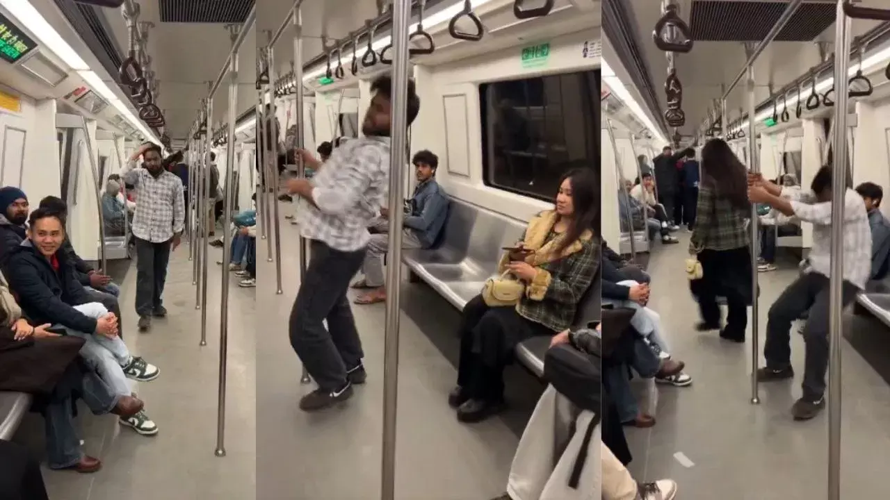 Viral Video : వ్యూస్ కోసం ఎంతకైనా తెగిస్తారా? మెట్రోలో యువకుడి వెర్రి చేష్టలపై నెటిజన్ల ఆగ్రహం