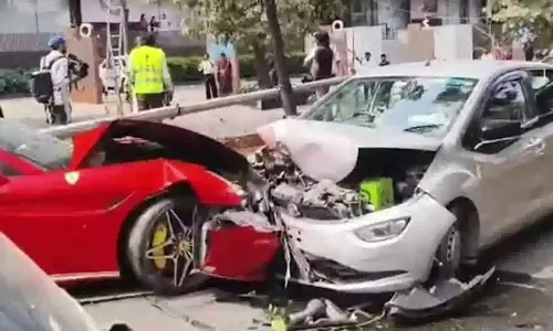 Jubilee Hills accident