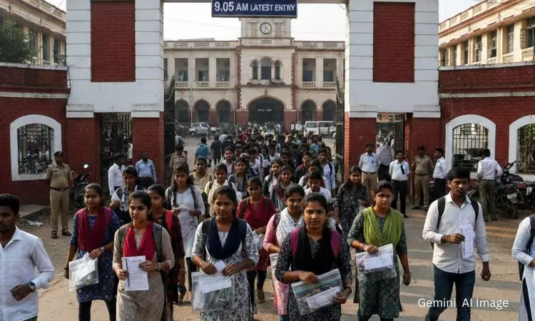 తెలంగాణా ఇంటర్మీడియట్ పరీక్షలకు హాజరయ్యే విద్యార్థులకు సమయం విషయంలో స్వల్ప మార్పులు తెచ్చింది ఇంటర్మీడియట్ బోర్డు తెలంగాణా ఇంటర్మీడియట్ పరీక్షలకు హాజరయ్యే విద్యార్థులకు సమయం విషయంలో స్వల్ప మార్పులు తెచ్చింది ఇంటర్మీడియట్ బోర్డు