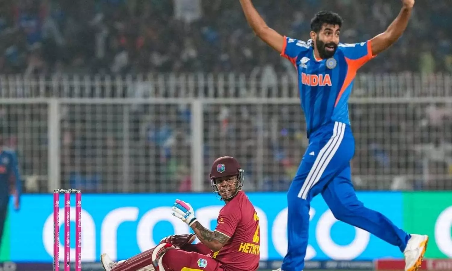 Hetmyer vs Bumrah Hetmyer vs Bumrah