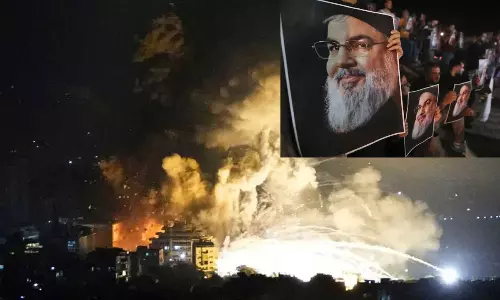 Israel-Hezbollah War: రంగంలోకి హిజ్బుల్లా.. పశ్చిమాసియాలో ముదురుతున్న యుద్ధం.. ఇజ్రాయెల్పై క్షిపణుల వర్షం! Israel-Hezbollah War: రంగంలోకి హిజ్బుల్లా.. పశ్చిమాసియాలో ముదురుతున్న యుద్ధం.. ఇజ్రాయెల్పై క్షిపణుల వర్షం!