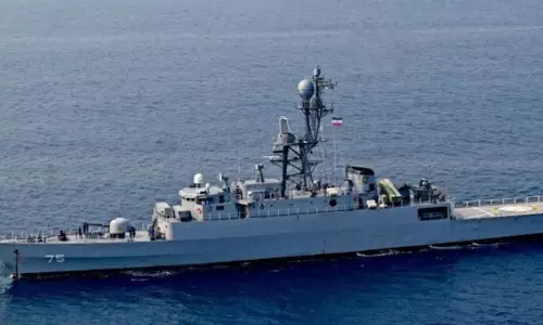 Middle East Crisis: ఇరాన్ యుద్ధనౌకను ముంచేసిన అమెరికా Middle East Crisis: ఇరాన్ యుద్ధనౌకను ముంచేసిన అమెరికా