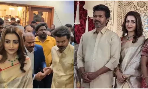 Thalapathy Vijay and Trisha: చెన్నైలో జరిగిన వివాహ వేడుకకు విజయ్, త్రిష జంటగా హాజరయ్యారు. విడాకుల రూమర్ల మధ్య వీరిద్దరూ కలిసి కనిపించారు