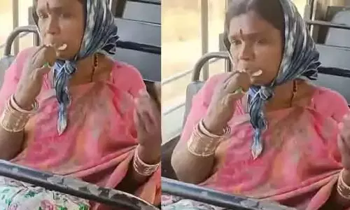 Free Bus: అంతా ఫ్రీయే కదా.. బస్సులో బ్రష్ చేస్తూ కండక్టర్‌కు చుక్కలు చూపించిన ప్రయాణికురాలు!
