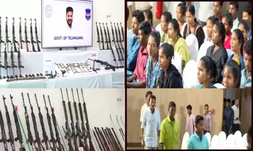 Maoists: కుప్పకూలిన మావోయిస్టు కోట.. సీఎం రేవంత్ రెడ్డి ఎదుట 130 మంది మావోయిస్టుల లొంగుబాటు..