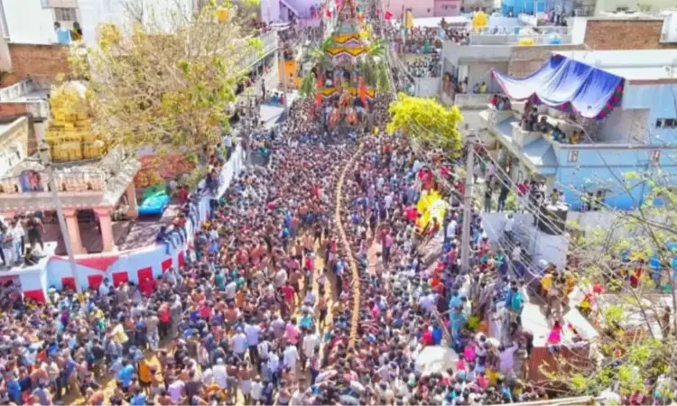 Kadiri Rathotsavam 2026: కదిరిలో కన్నులపండువగా నరసింహుని రథోత్సవం.. జనసంద్రంగా మారిన పురవీధులు!