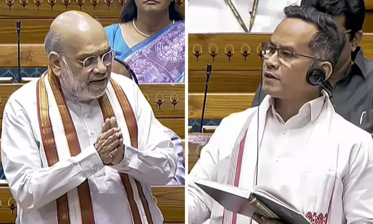 పార్లమెంట్‌లో మాటల యుద్ధం: కిరణ్ రిజిజుపై విపక్షాల విమర్శలు.. అమిత్ షా స్ట్రాంగ్ కౌంటర్!