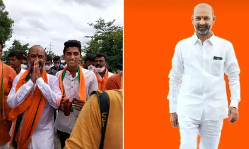 Bandi Sanjay: వచ్చేది డబుల్ ఇంజన్ సర్కారే.. కొండగట్టు యాత్రలో బండి సంజయ్ సంచలన వ్యాఖ్యలు!