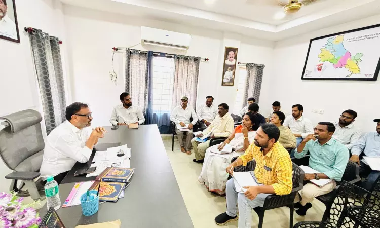 వేసవిలో నీటి కష్టాలు రావద్దు.. అధికారులకు జుక్కల్ ఎమ్మెల్యే తోట సీరియస్ వార్నింగ్!