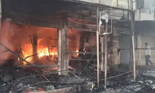Hyderabad: ఫరూక్‌నగర్‌లో భారీ అగ్నిప్రమాదం