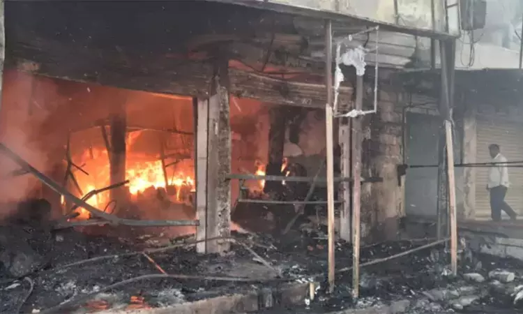 Hyderabad: ఫరూక్‌నగర్‌లో భారీ అగ్నిప్రమాదం