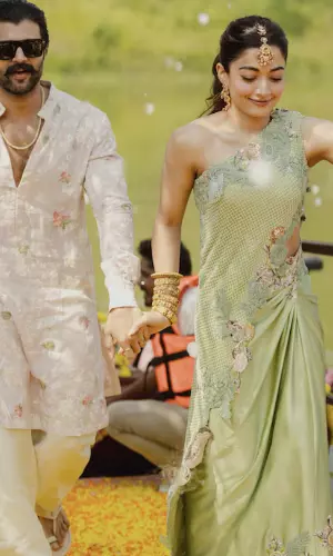 Vijay Deverakonda  Rashmika Mandanna Haldi Ceremony Photos