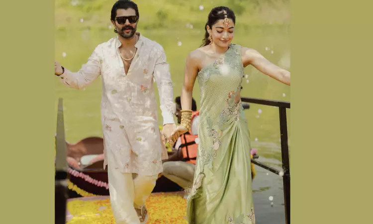 Vijay Deverakonda  Rashmika Mandanna Haldi Ceremony Photos