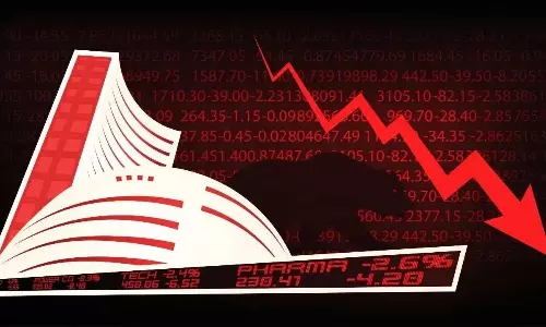 Stock Market: స్టాక్ మార్కెట్ లో ఈరోజు పెద్ద పతనం వచ్చింది.